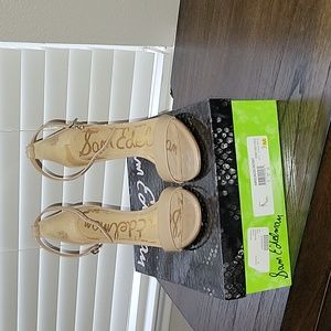 Sam Edelman  Patent Nude Heels